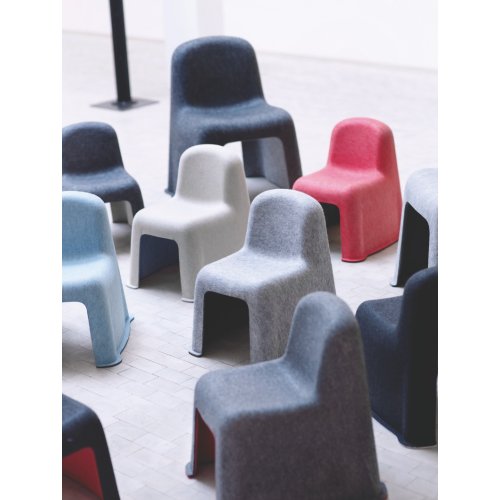 Chaise enfant Little Nobody - Bleu